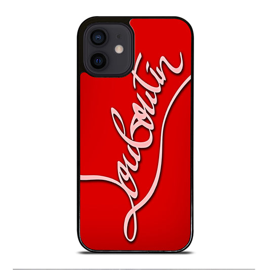 Red Louboutin iPhone 12 Mini Case