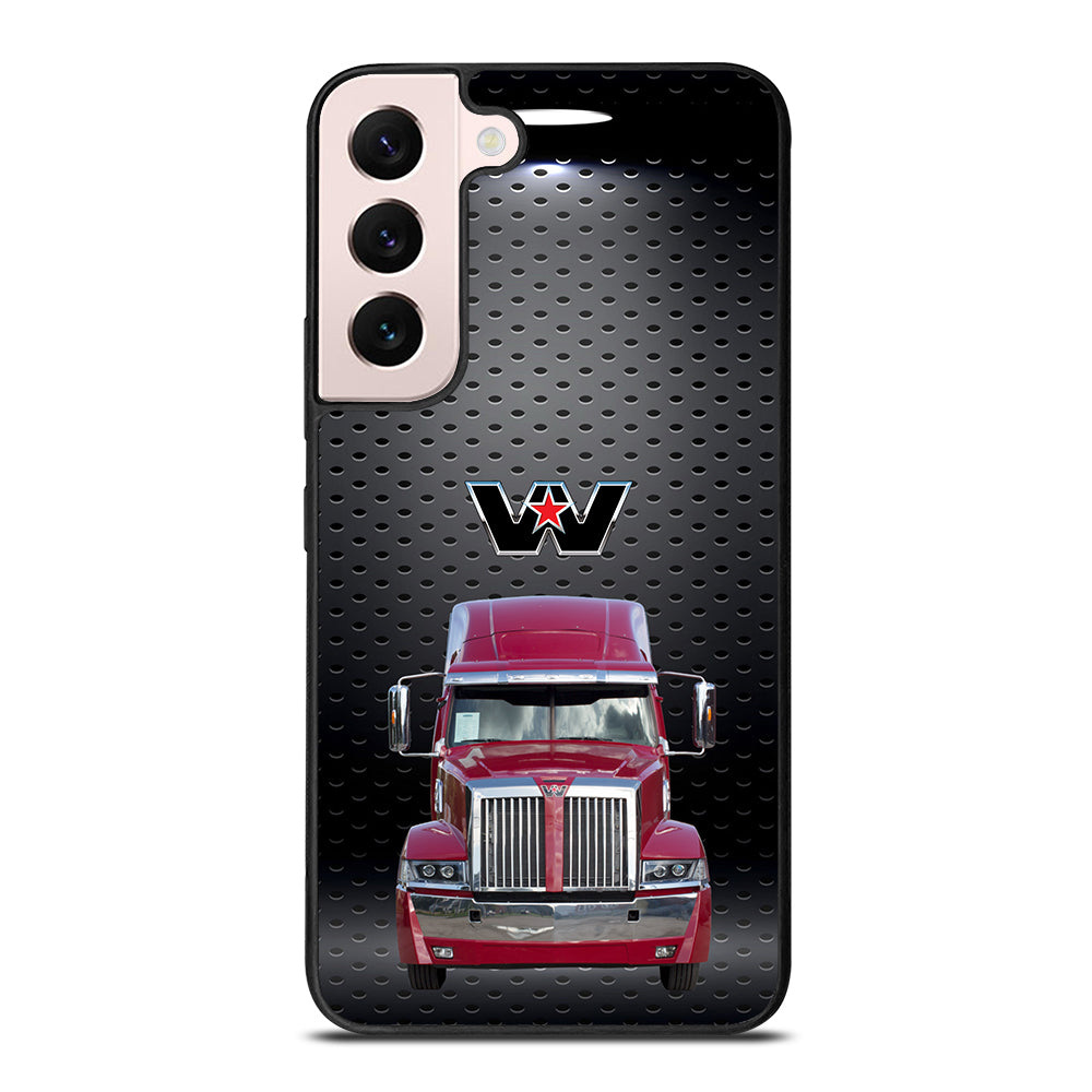 Red Western Star Truck Samsung Galaxy S22 Plus 5G Case