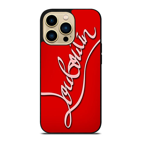 Red Louboutin iPhone 14 Pro Max Case