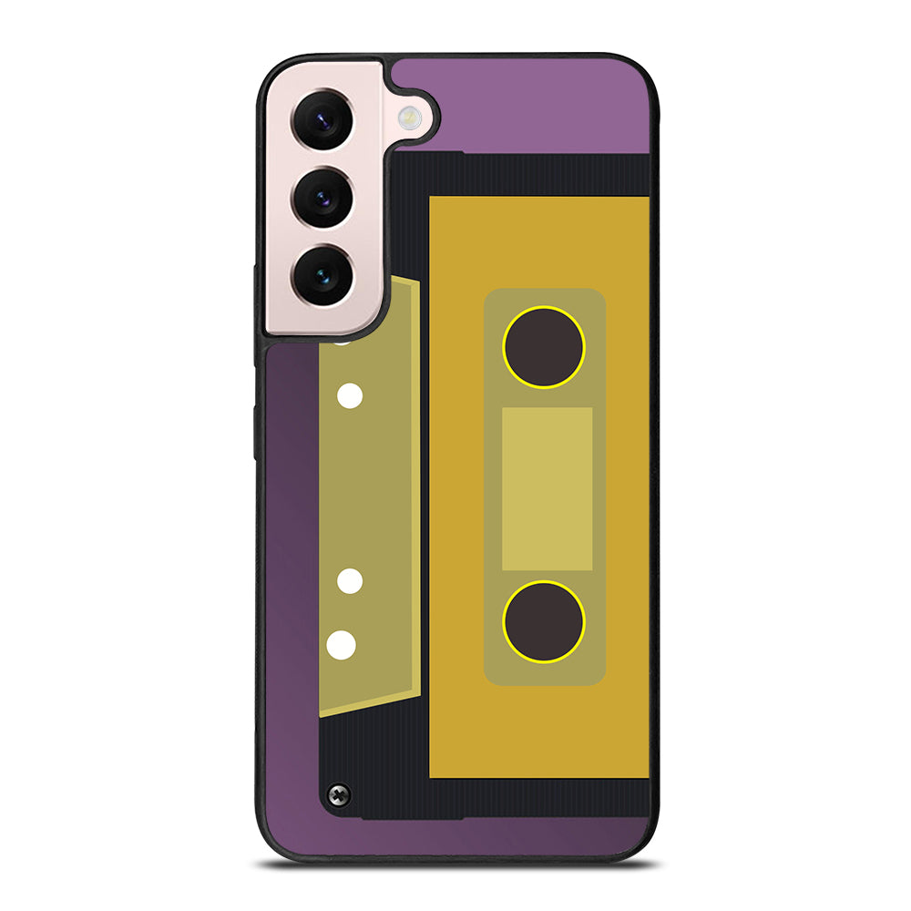 Retro Cassette Tape Vector Samsung Galaxy S22 Plus 5G Case