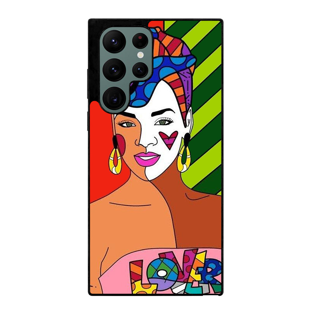 Romero Britto Lover Samsung Galaxy S22 Ultra 5G Case