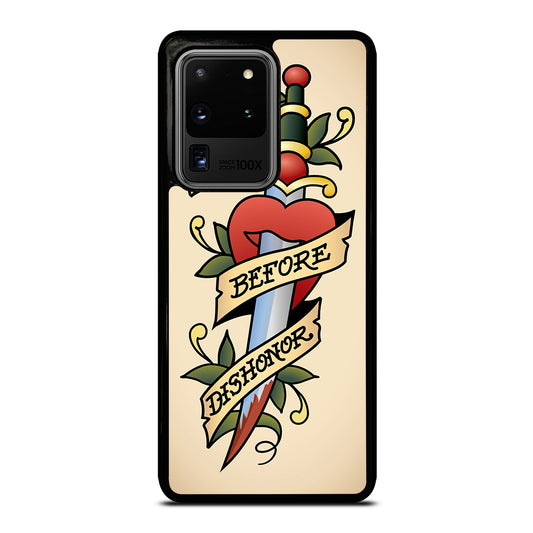 SAILOR JERRY DEATH BEFORE DISHONOR Samsung Galaxy S20 Ultra / S20 Ultra 5G Case