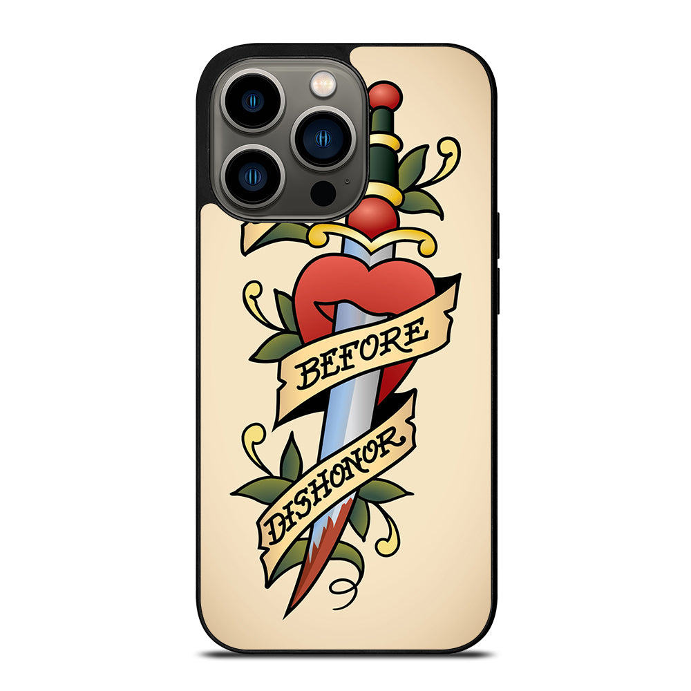 SAILOR JERRY DEATH BEFORE DISHONOR iPhone 13 Pro Case