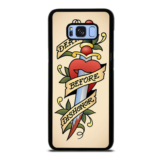 SAILOR JERRY DEATH BEFORE DISHONOR Samsung Galaxy S8 Plus Case