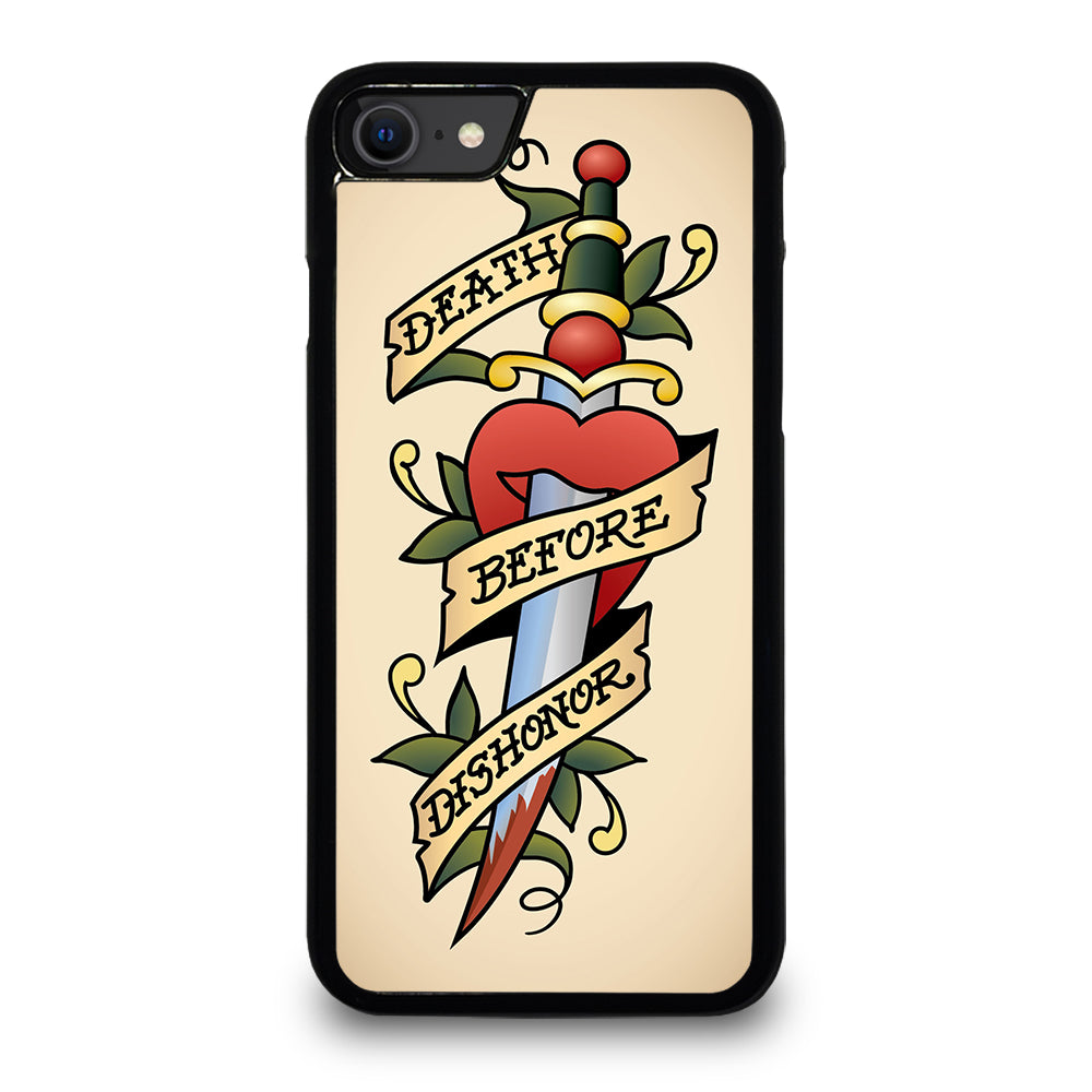 SAILOR JERRY DEATH BEFORE DISHONOR iPhone SE 2020 Case