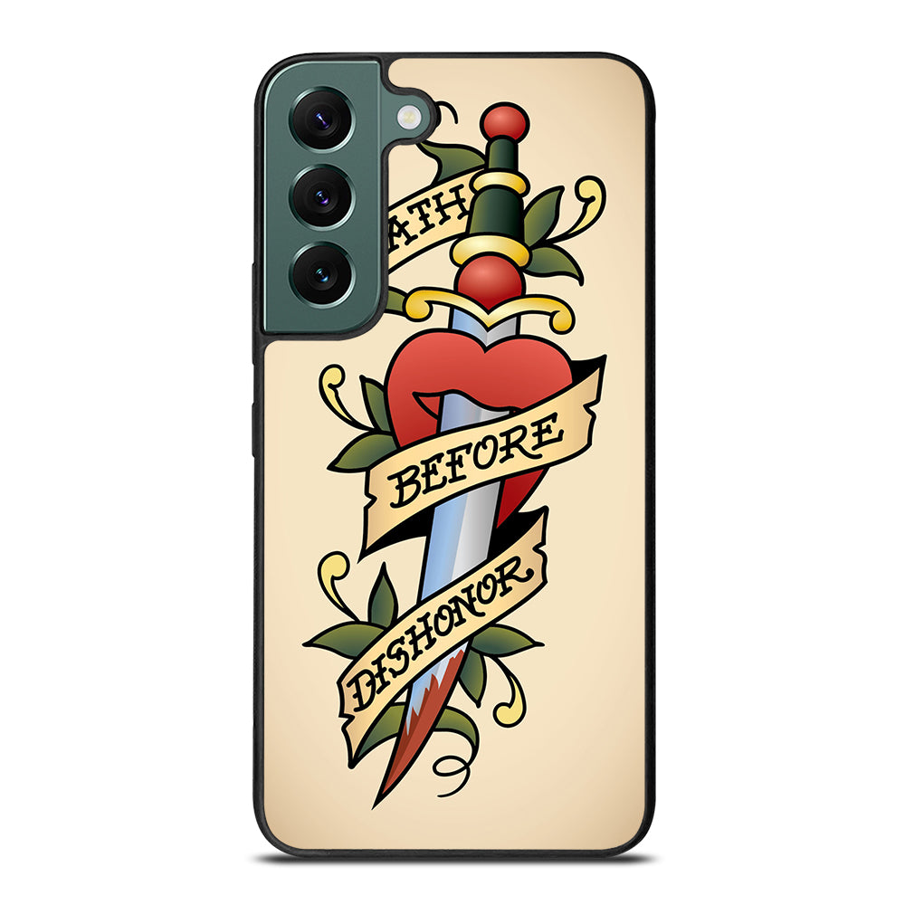 SAILOR JERRY DEATH BEFORE DISHONOR Samsung Galaxy S22 5G Case