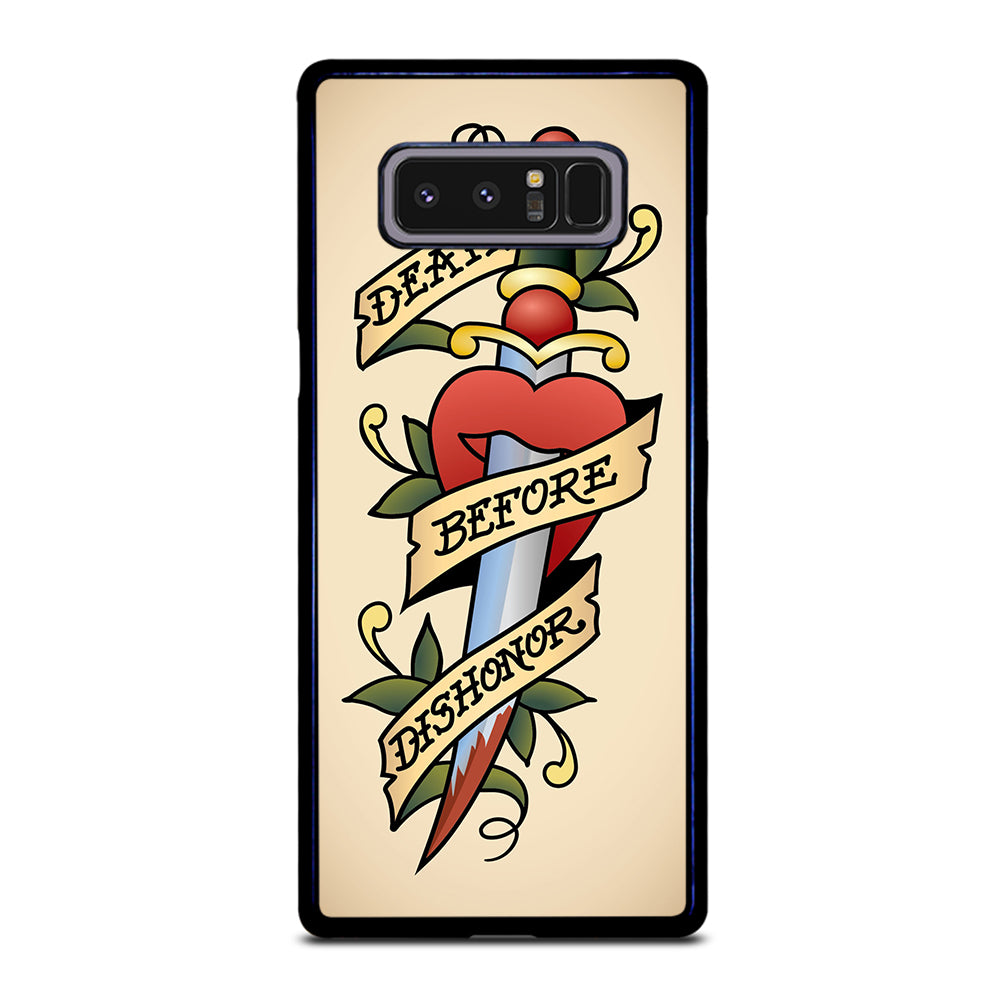 SAILOR JERRY DEATH BEFORE DISHONOR Samsung Galaxy Note 8 Case