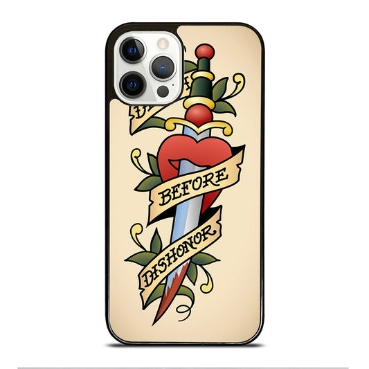 SAILOR JERRY DEATH BEFORE DISHONOR iPhone 12 Pro Case