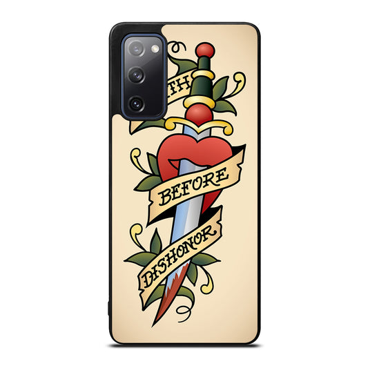 SAILOR JERRY DEATH BEFORE DISHONOR Samsung Galaxy S20 FE 5G Case