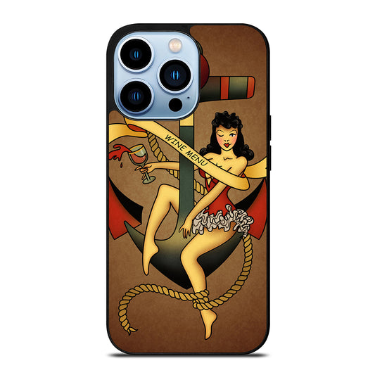 SAILOR JERRY WINE MENU iPhone 13 Pro Max Case