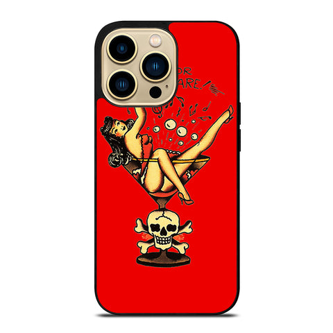 SAILOR JERRY BEWARE iPhone 14 Pro Max Case