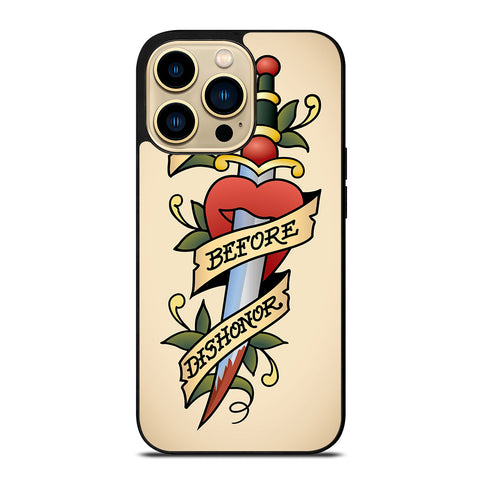 SAILOR JERRY DEATH BEFORE DISHONOR iPhone 14 Pro Max Case