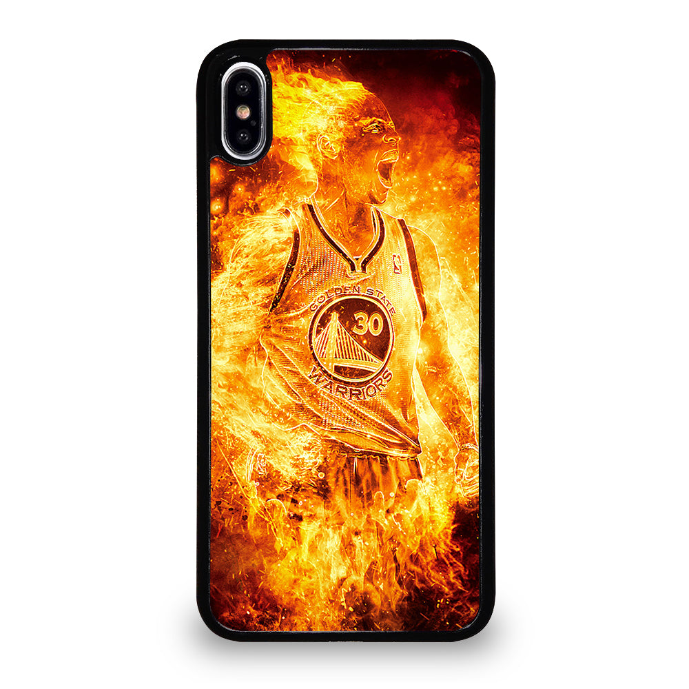 STEPHEN CURRY ON FIRE iPhone XS Max Case