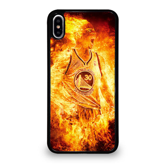 STEPHEN CURRY ON FIRE iPhone XS Max Case