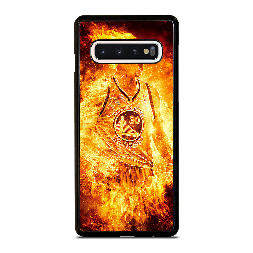STEPHEN CURRY ON FIRE Samsung Galaxy S10 Case