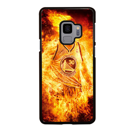 STEPHEN CURRY ON FIRE Samsung Galaxy S9 Case