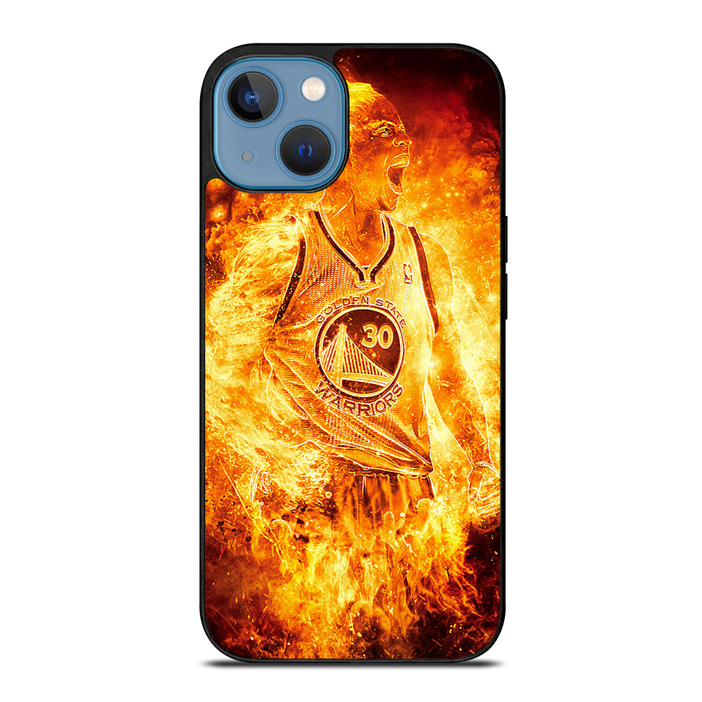 STEPHEN CURRY ON FIRE iPhone 13 Case
