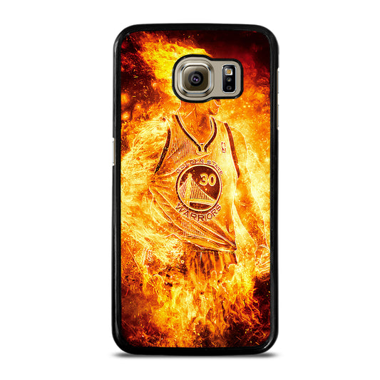 STEPHEN CURRY ON FIRE Samsung Galaxy S6 Case