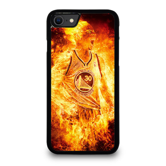 STEPHEN CURRY ON FIRE iPhone SE 2020 Case