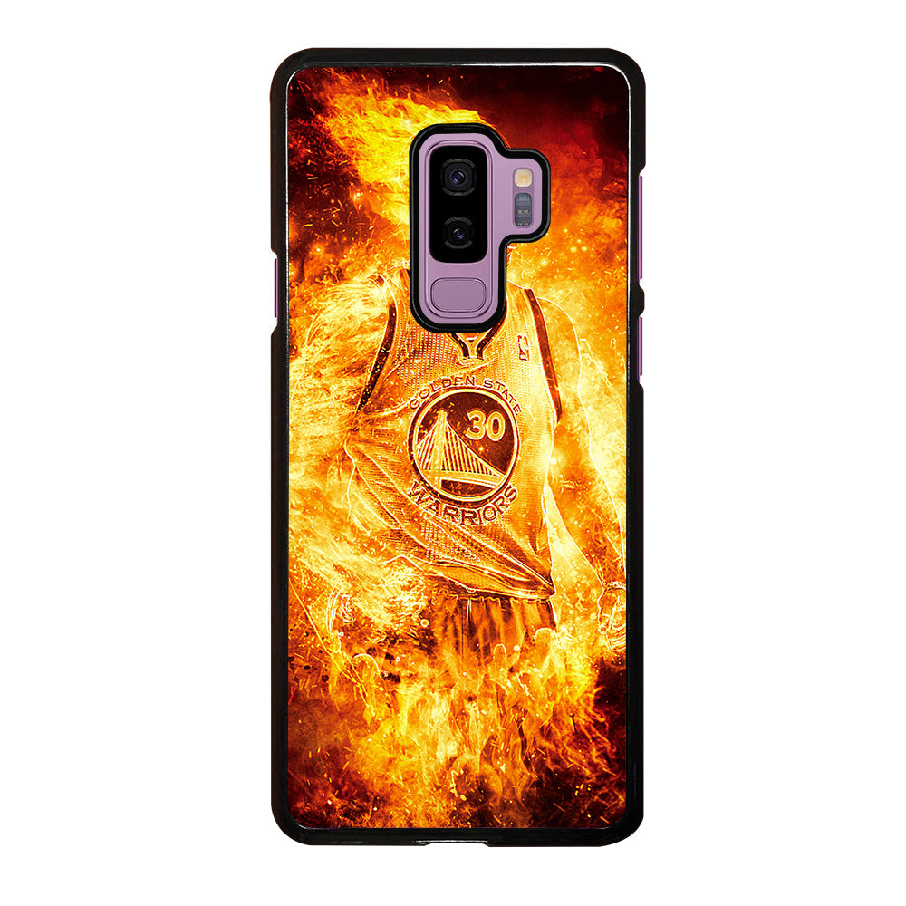 STEPHEN CURRY ON FIRE Samsung Galaxy S9 Plus Case