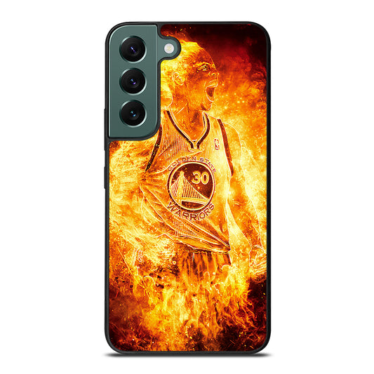 STEPHEN CURRY ON FIRE Samsung Galaxy S22 5G Case