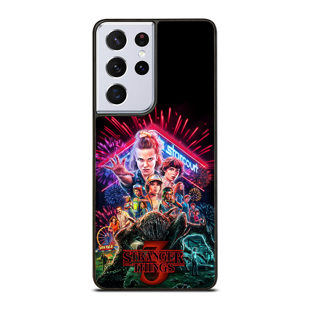 STRANGER THINGS 3 Samsung Galaxy S21 Ultra 5G Case