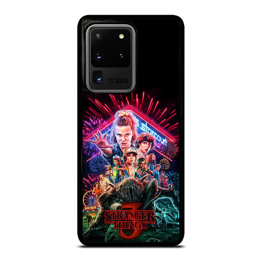 STRANGER THINGS 3 Samsung Galaxy S20 Ultra / S20 Ultra 5G Case