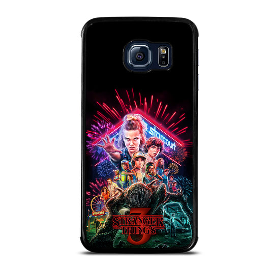 STRANGER THINGS 3 Samsung Galaxy S6 Edge Case