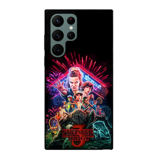 STRANGER THINGS 3 Samsung Galaxy S22 Ultra 5G Case
