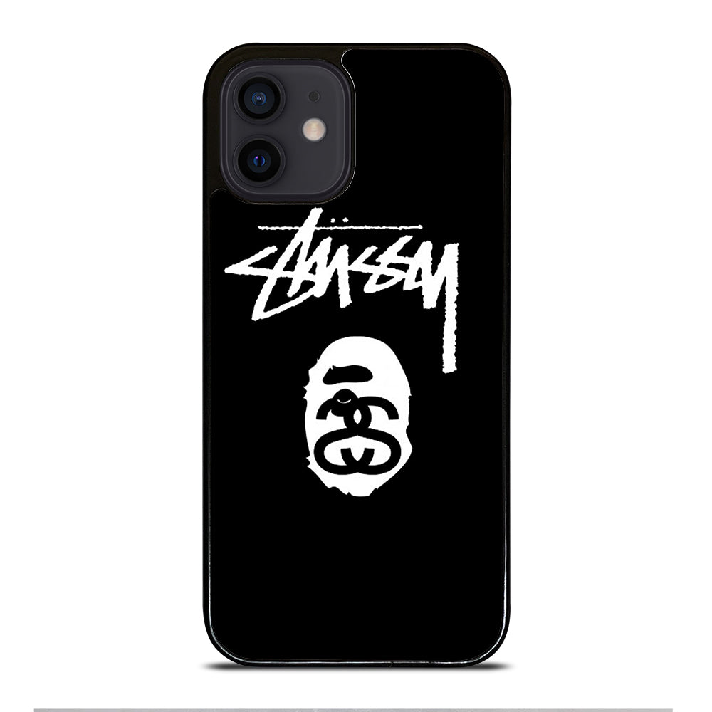STUSSY BLACK iPhone 12 Mini Case