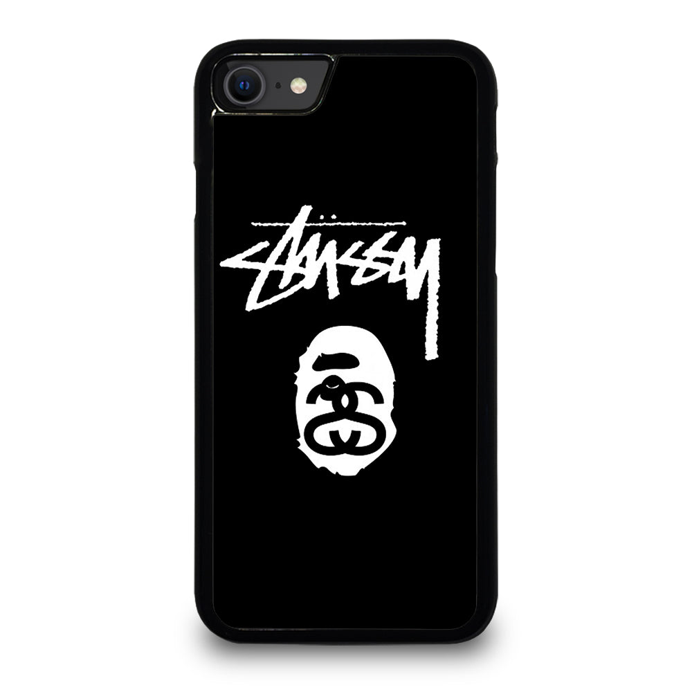 STUSSY BLACK iPhone SE 2020 Case
