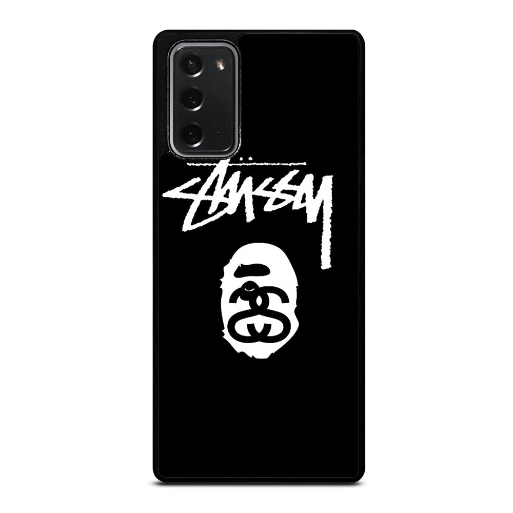 STUSSY BLACK Samsung Galaxy Note 20 Case