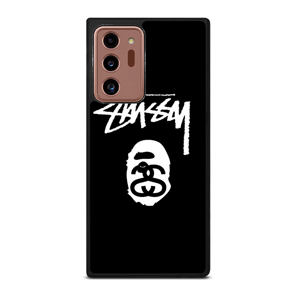 STUSSY BLACK Samsung Galaxy Note 20 Ultra Case