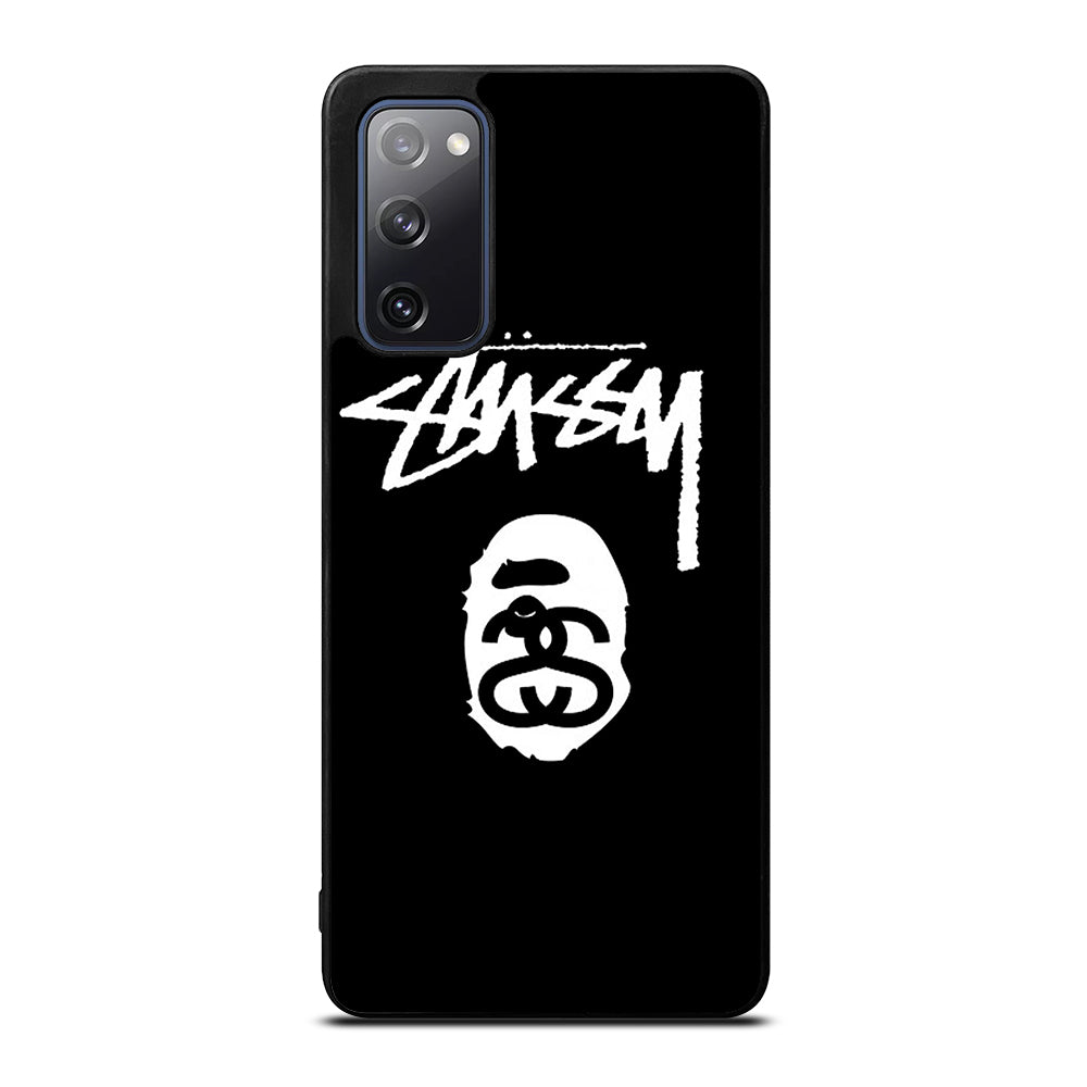 STUSSY BLACK Samsung Galaxy S20 FE 5G Case