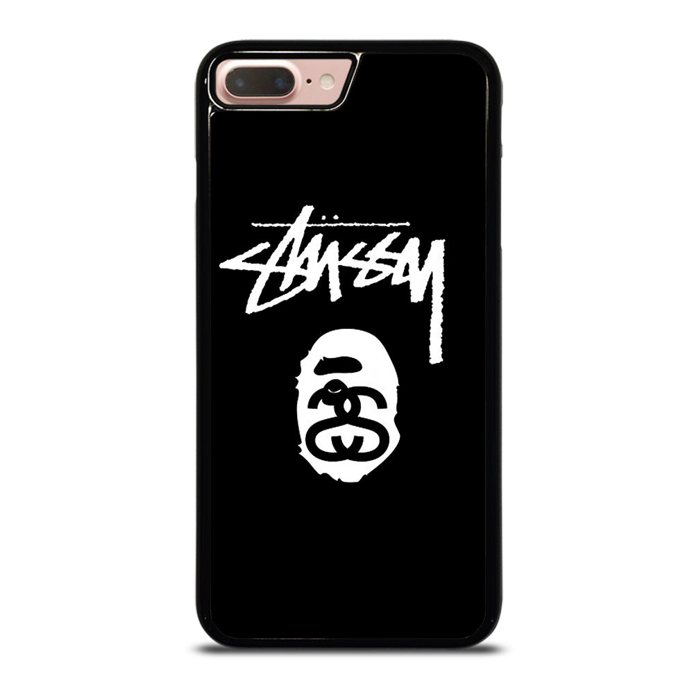 STUSSY BLACK iPhone 7 Plus / 8 Plus Case