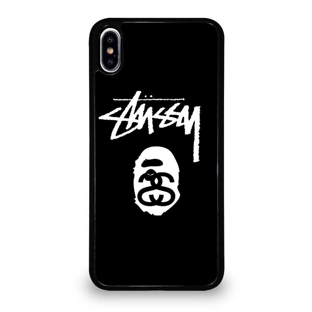 STUSSY BLACK iPhone XS Max Case
