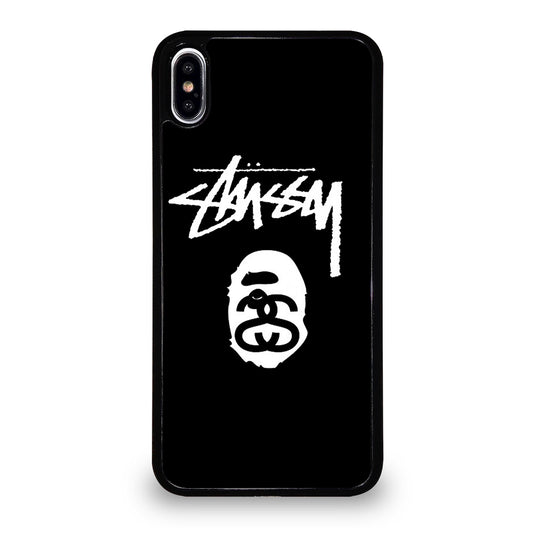 STUSSY BLACK iPhone XS Max Case