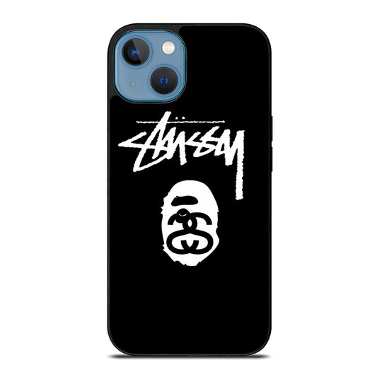 STUSSY BLACK iPhone 13 Case