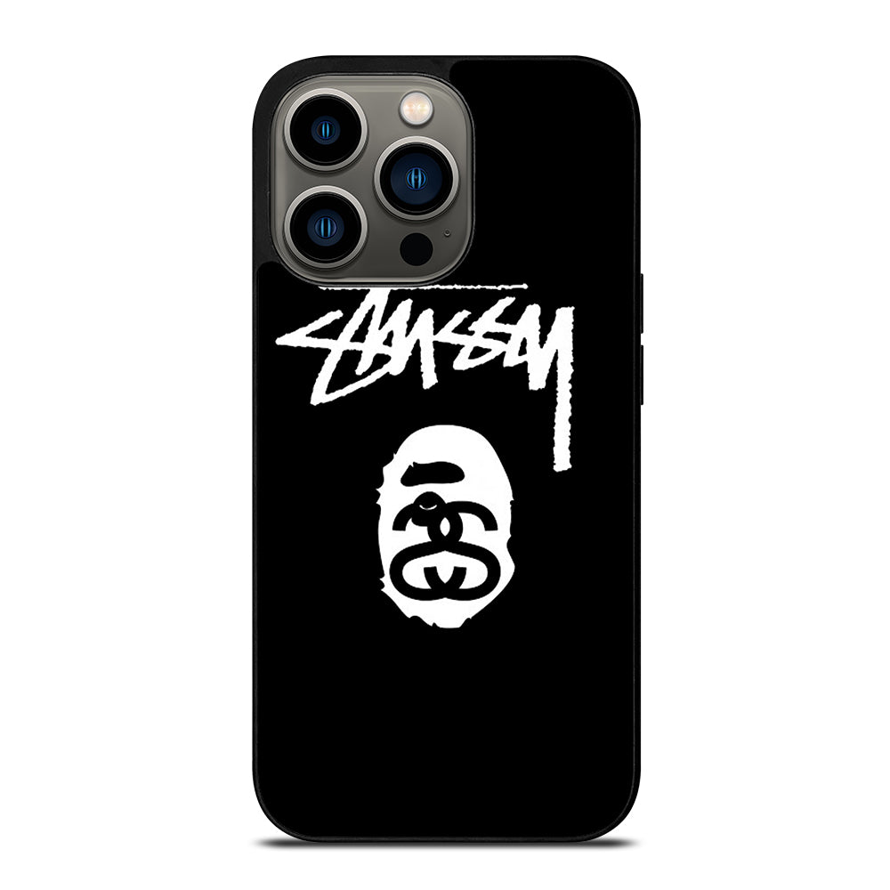 STUSSY BLACK iPhone 13 Pro Case