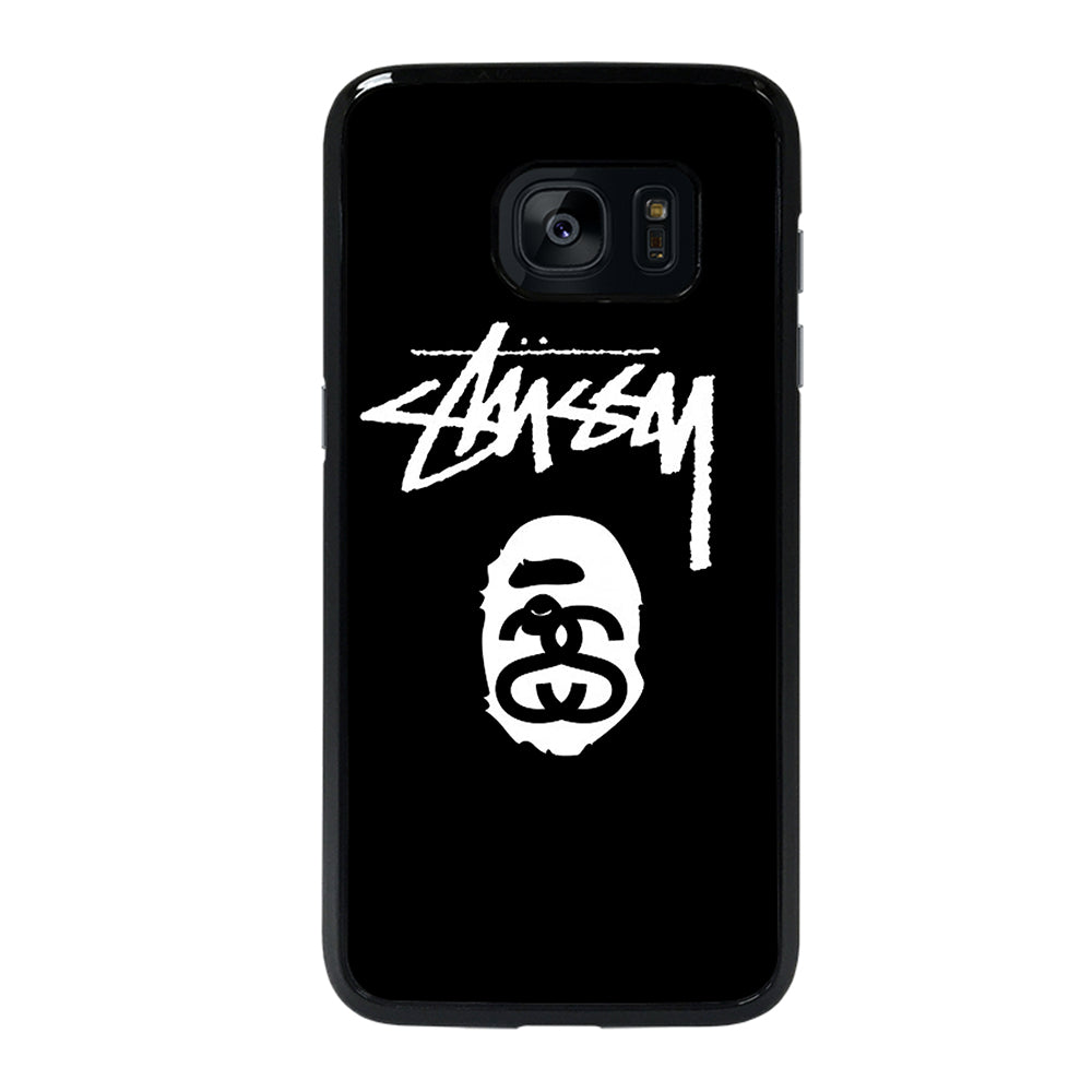 STUSSY BLACK Samsung Galaxy S7 Edge Case