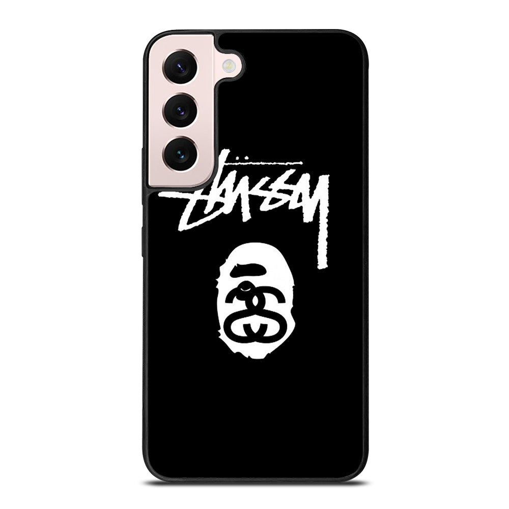 STUSSY BLACK Samsung Galaxy S22 Plus 5G Case