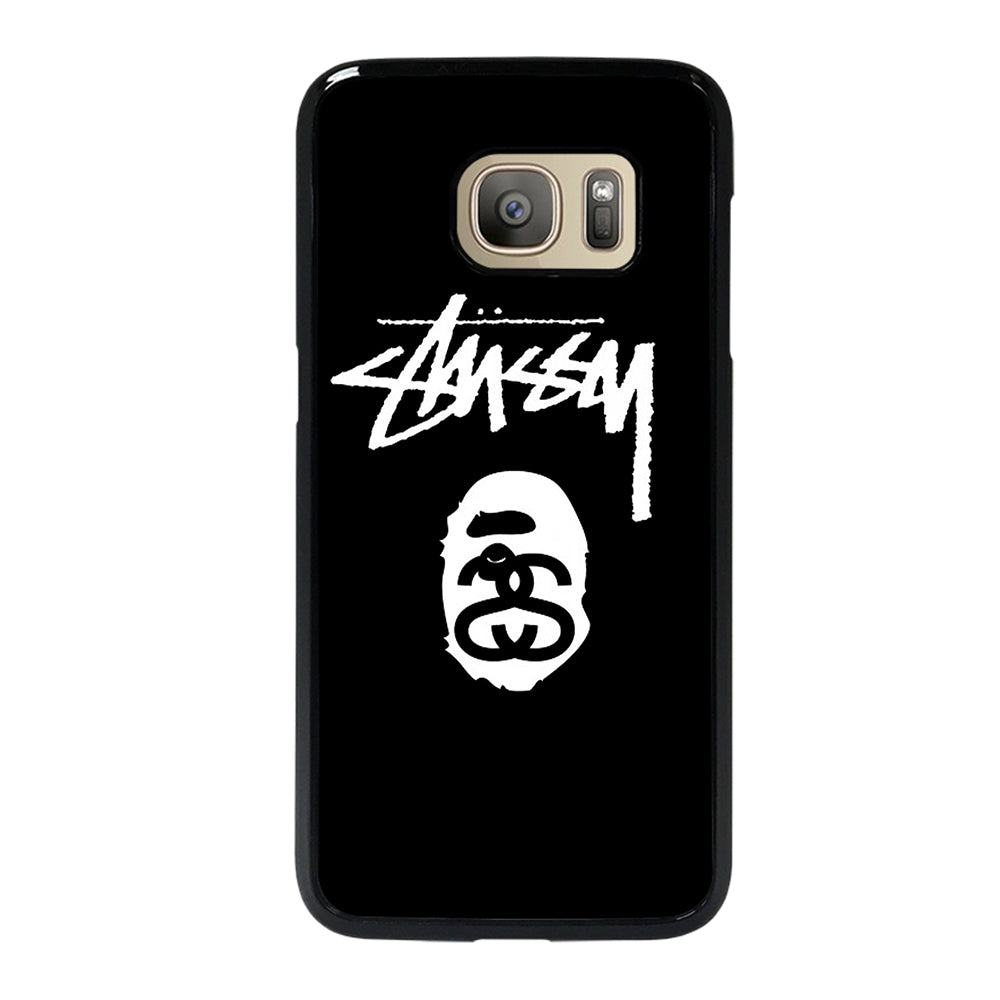 STUSSY BLACK Samsung Galaxy S7 Case