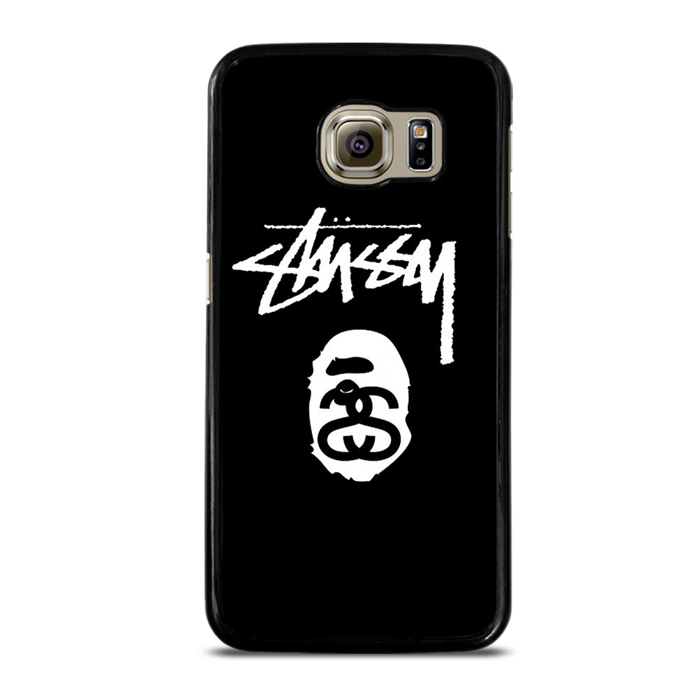 STUSSY BLACK Samsung Galaxy S6 Case