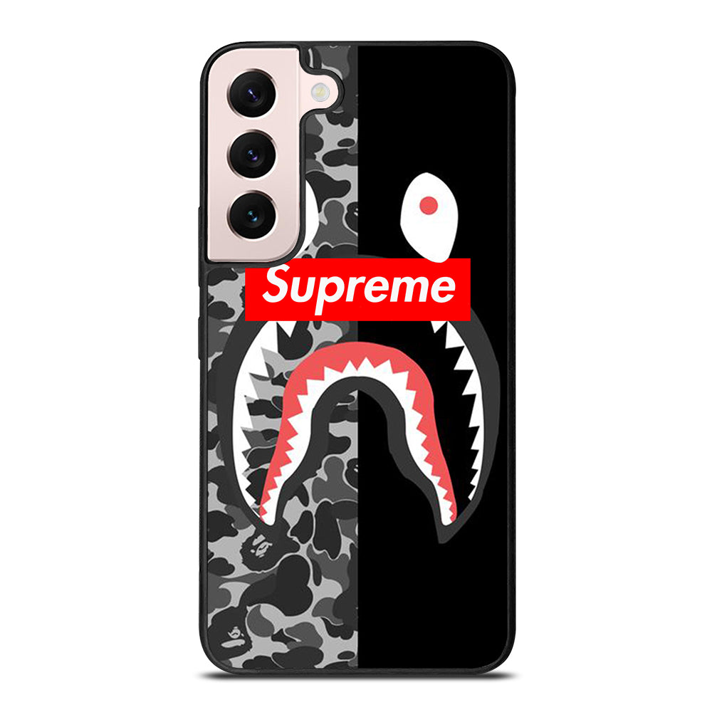 SUPRE ME BAPE SHARK Samsung Galaxy S22 Plus 5G Case