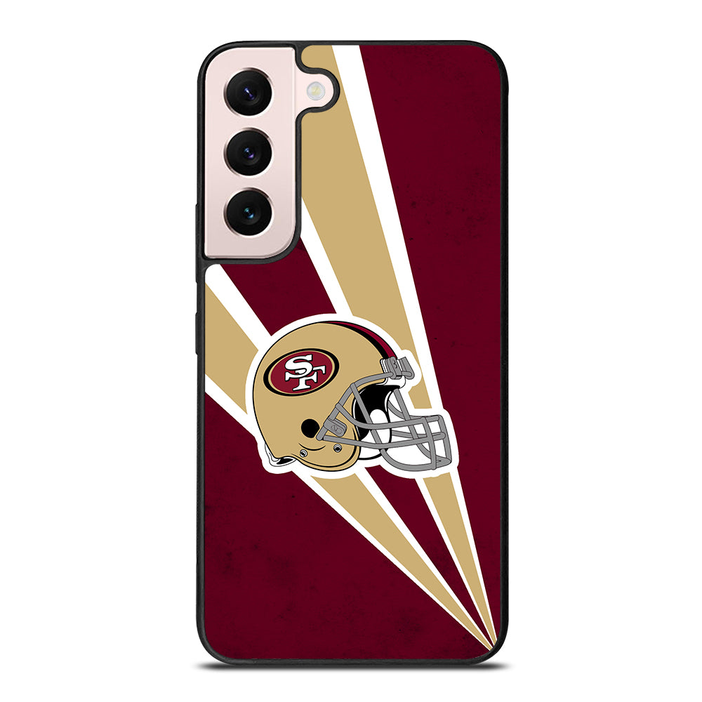 San Francisco 49ers NFL Helmet Samsung Galaxy S22 Plus 5G Case