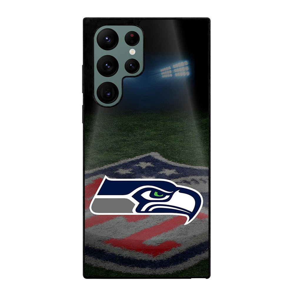 Seattle Seahawks Art Samsung Galaxy S22 Ultra 5G Case