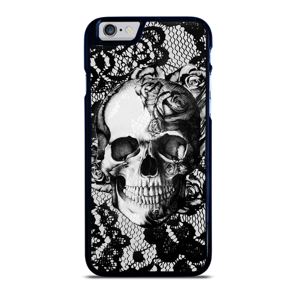 Skull On Black Lace iPhone 6 / 6S Case