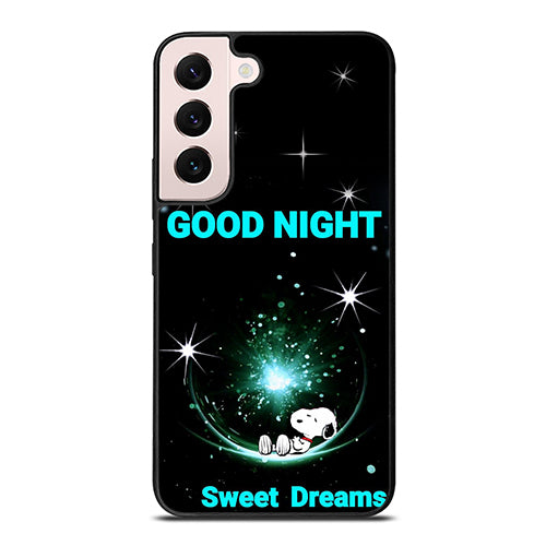 Snoopy Sweet Dreams Good Night Samsung Galaxy S22 Plus 5G Case