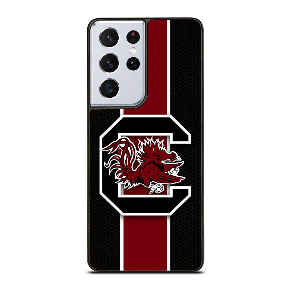 South Carolina Gamecocks Emblem Samsung Galaxy S21 Ultra 5G Case