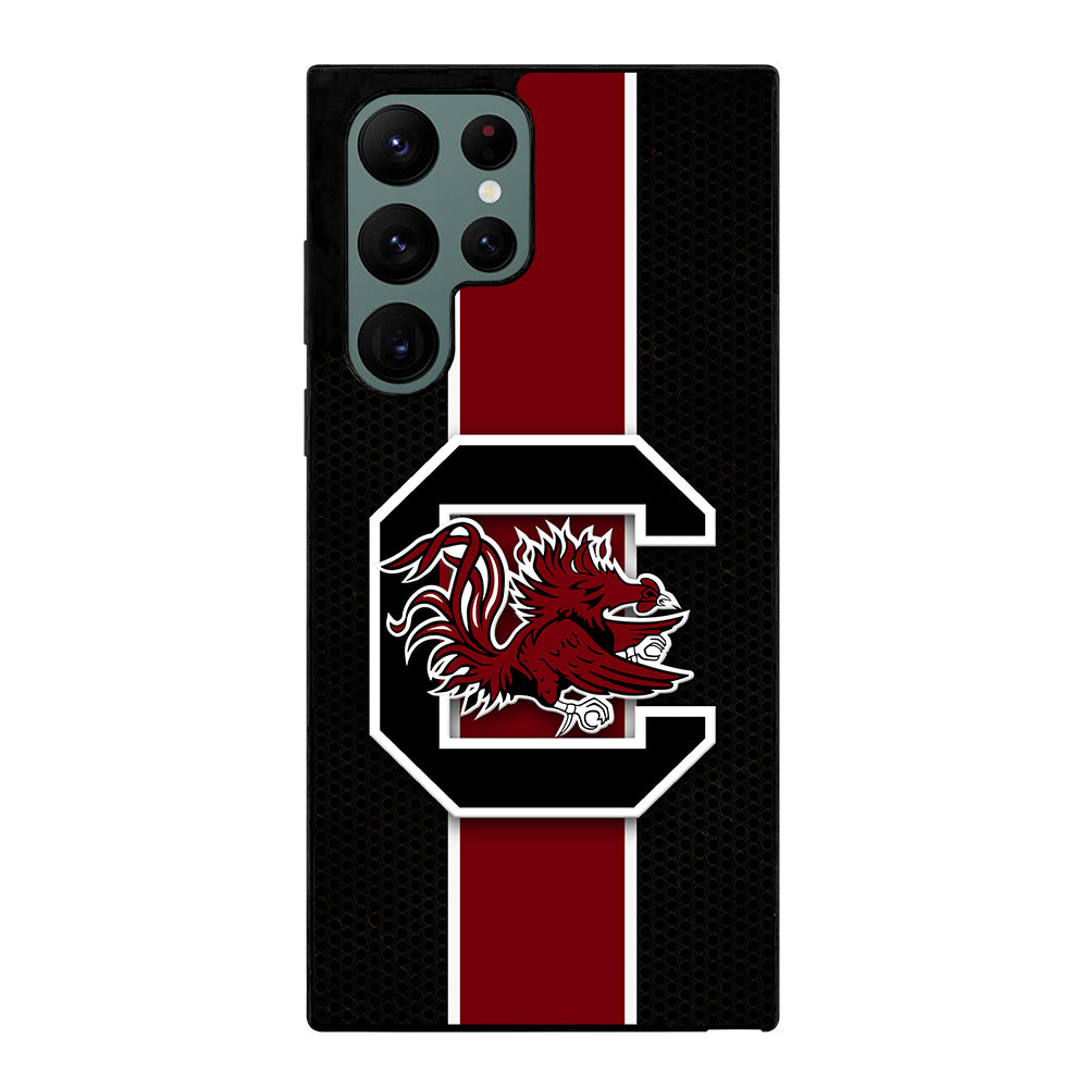 South Carolina Gamecocks Emblem Samsung Galaxy S22 Ultra 5G Case